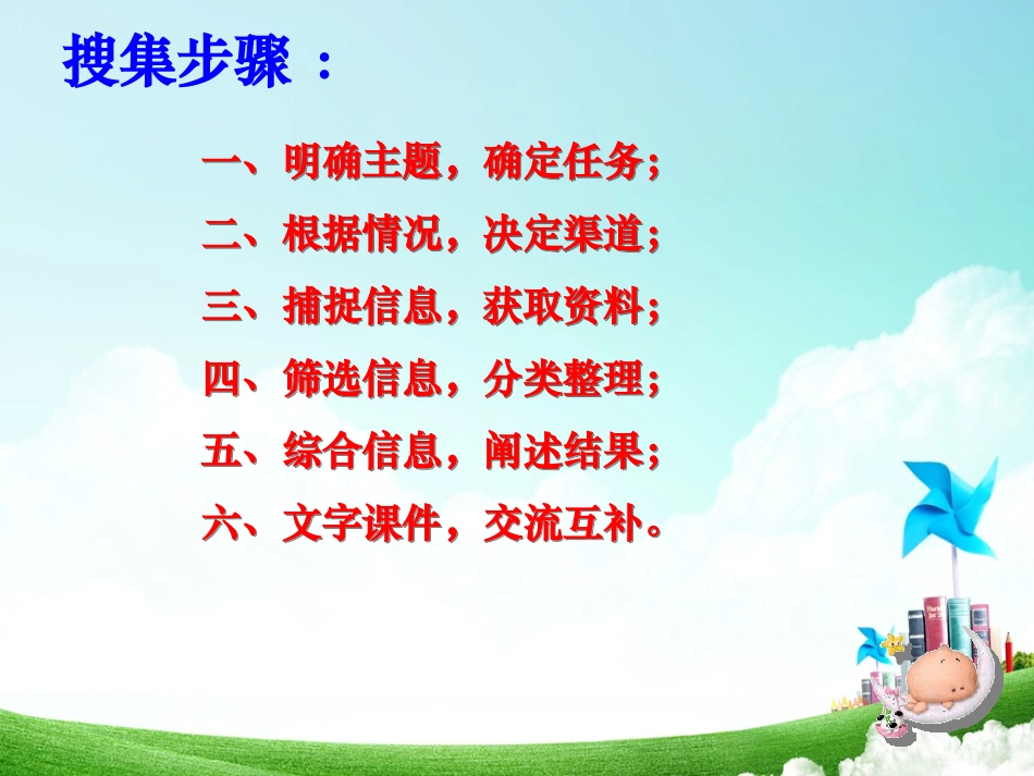 《综合性学习：怎样搜集资料》课堂_第3页