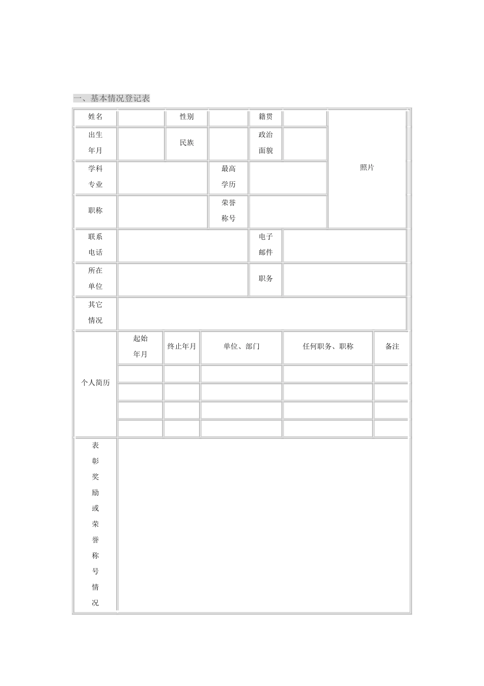 学生个人专业成长记录袋_第3页