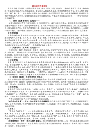 跟名家学肖像描写