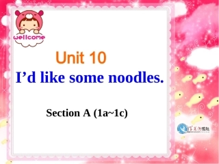 新目标英语七下unit10-I‘d-like-some-noodles-sectionA-1