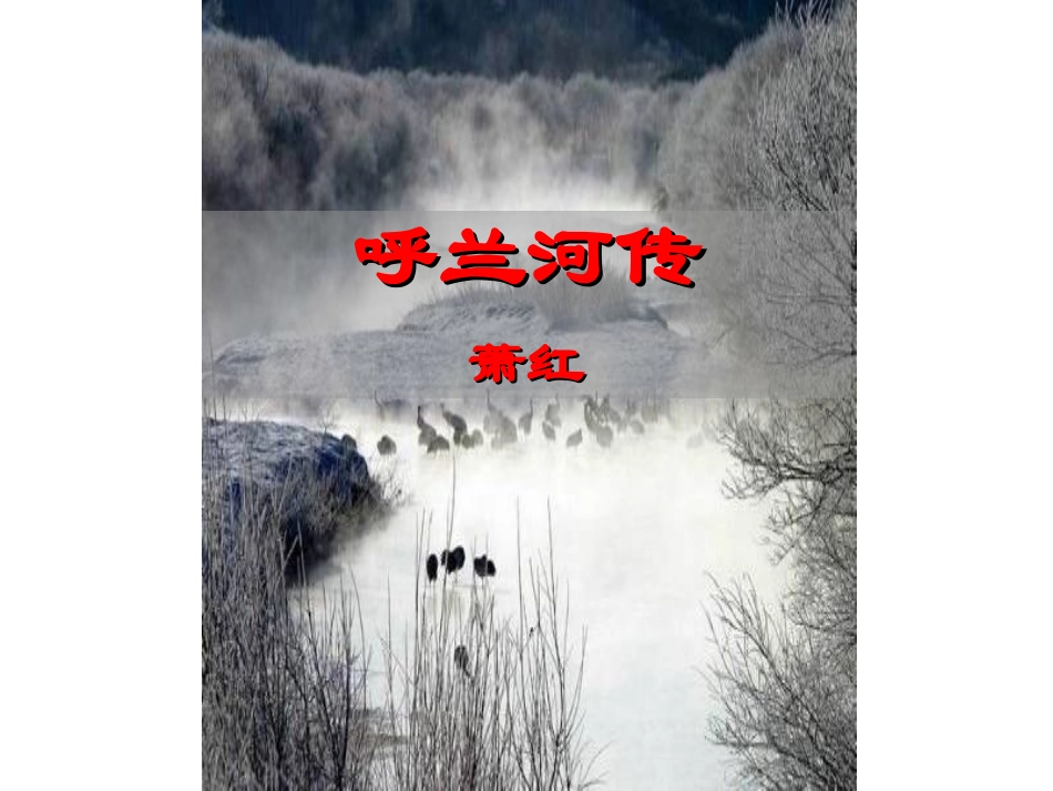 《呼兰河传》课件_第1页