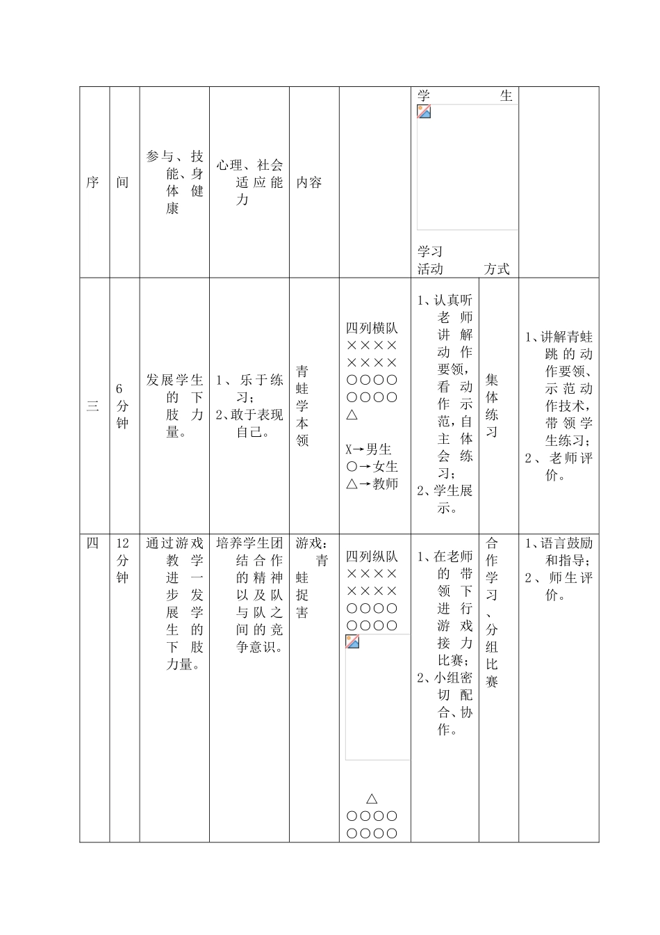 水平一跳跃的教学设计_第2页