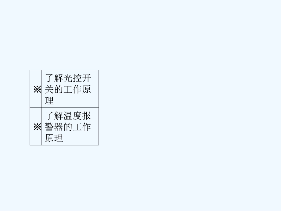 【成才之路】高中物理 第六章 传感器第三节 实验：传感器的应用课件 新人教版选修3_第3页