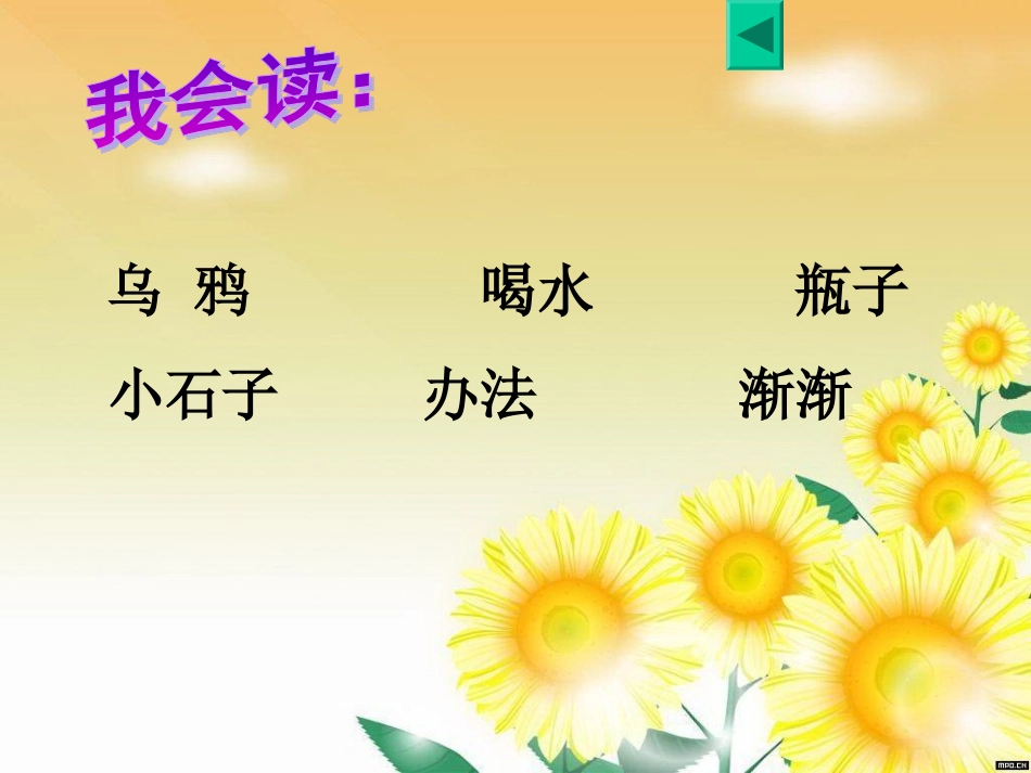 一年级语文下册第五组19乌鸦喝水第一课时课件_第3页