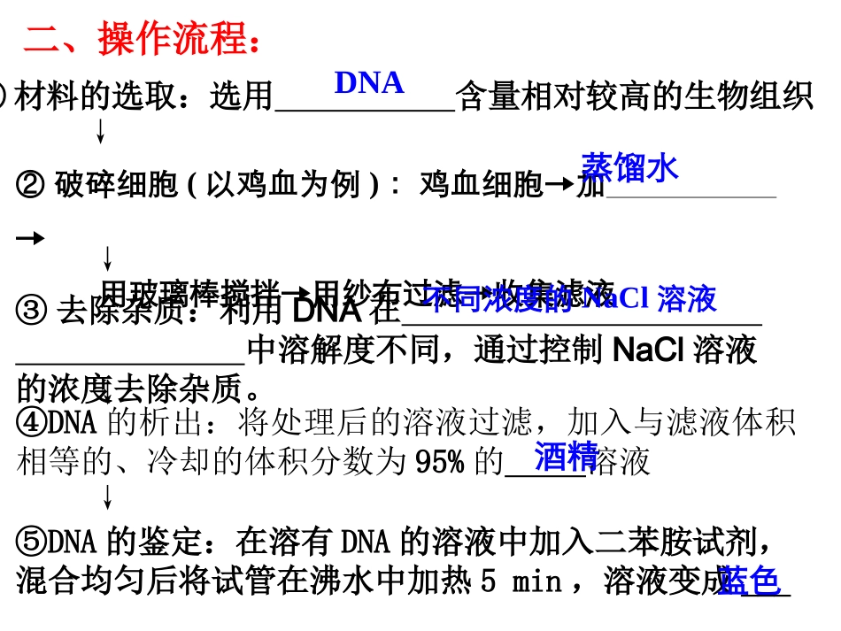 DNA的粗提取与鉴定实验_第3页