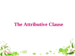 必修2unit5Grammar