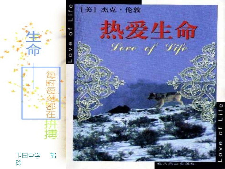 热爱生命（卫国郭玲）9_第1页