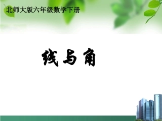 《总复习--线与角》课件