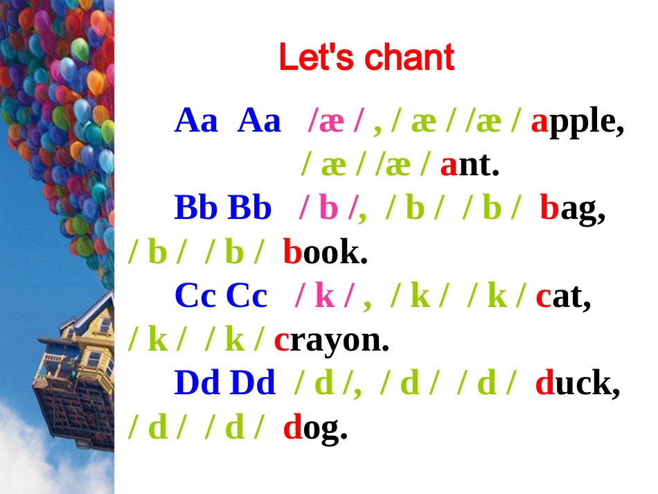 新版pep小学英语三年级上册unit3_A_letters (2)_第3页