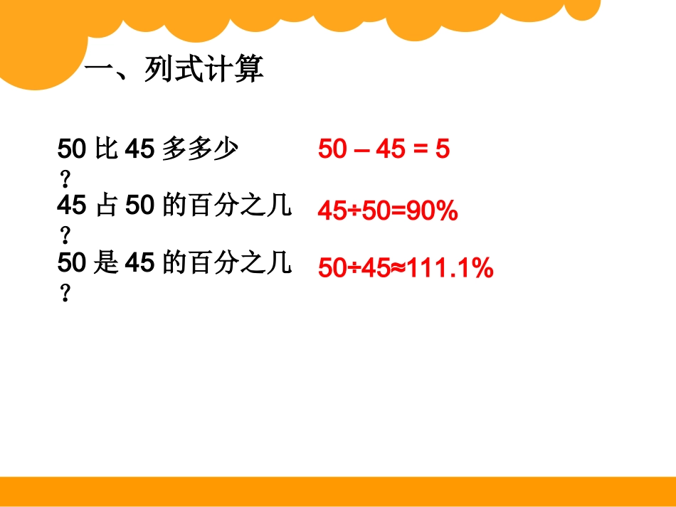 百分数的应用一（课件）_第1页