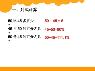 百分数的应用一（课件）