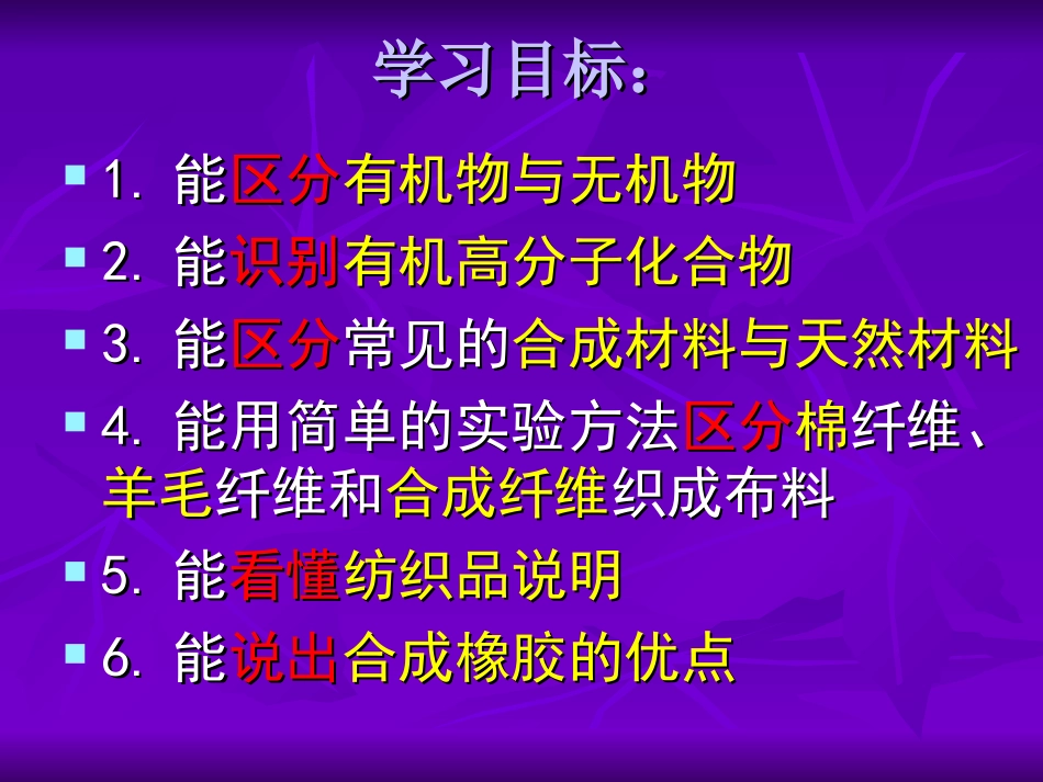 课题3有机合成材料1_第3页