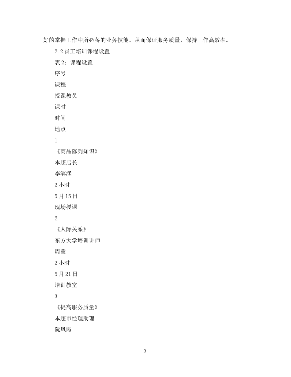 超市下半年工作计划参考范文_第3页