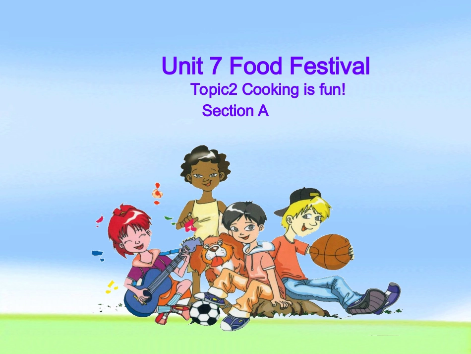 热爱英语八下U7T2SA_第1页