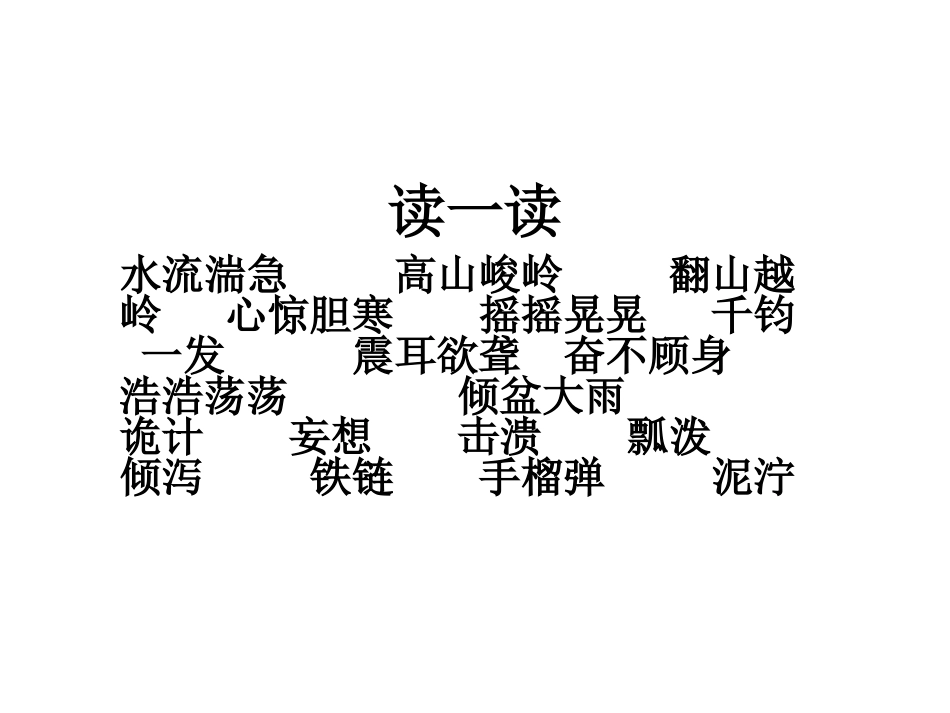 《飞夺泸定桥》教学课件一_第3页