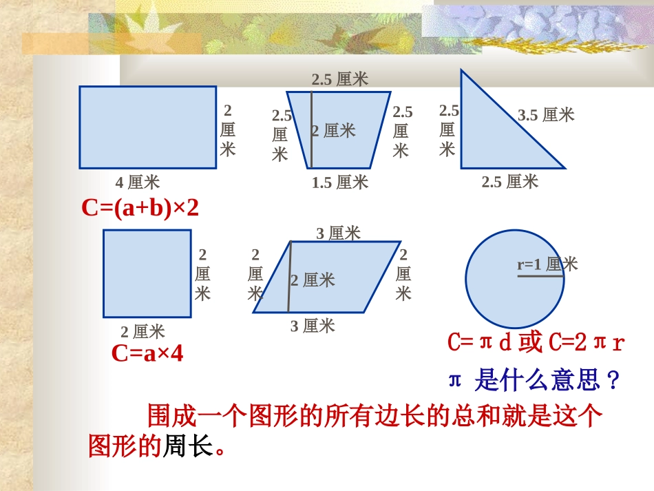 平面图形周长和面积的复习_第3页