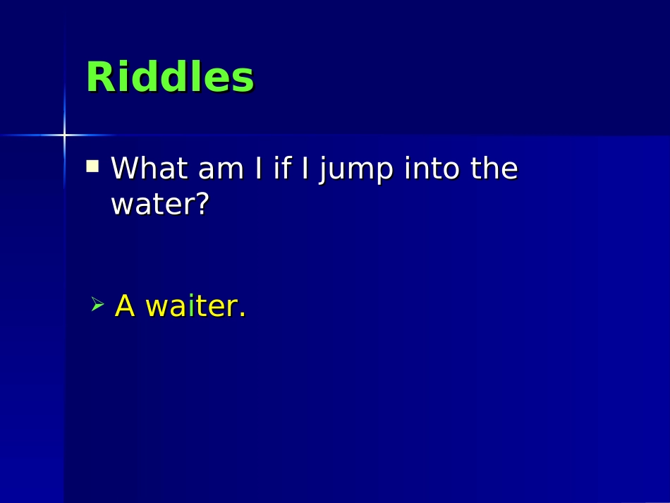有趣的英语谜语_Riddles_第2页