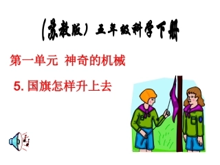《国旗怎样升上去》课件