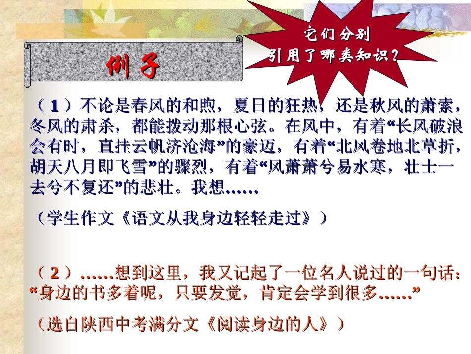 写出生动句子，展现语言魅力讲评_第3页