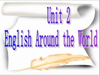 2013年高考英语第一轮复习必修一Unit___2