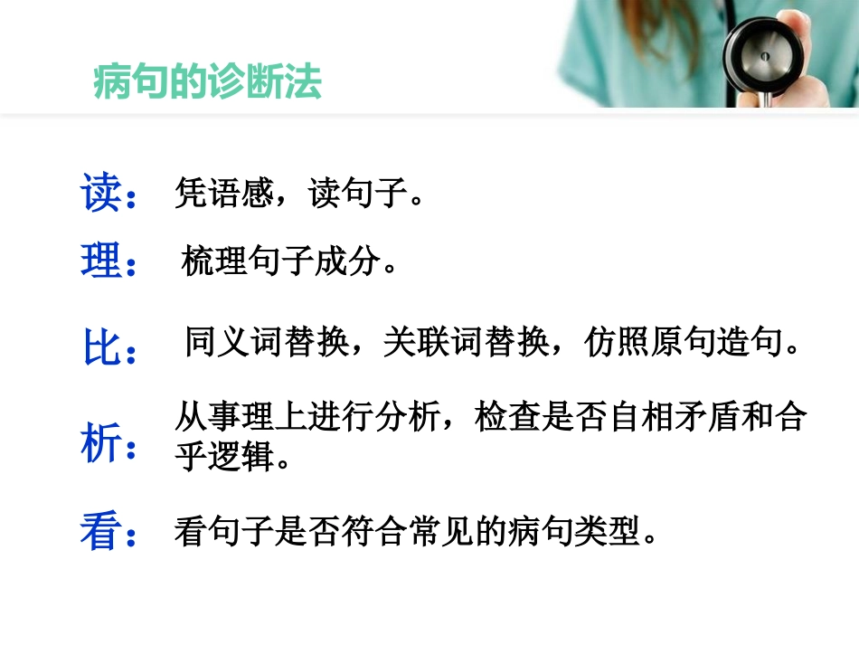 中考病句修改_第3页