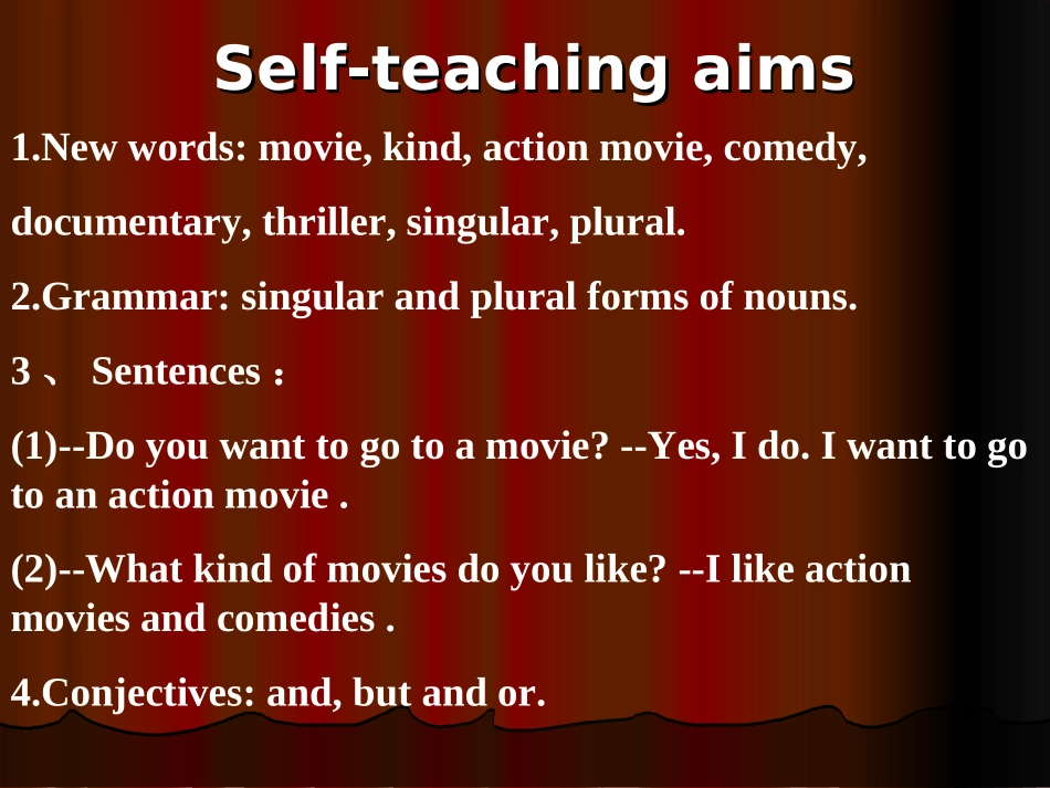 七年级英语Doyouwantgotomoive课件2_第3页