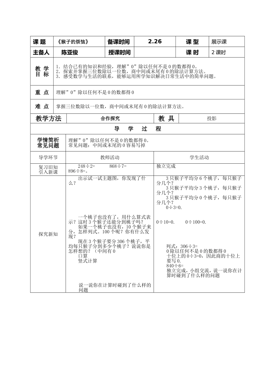 《猴子的烦恼》_第1页