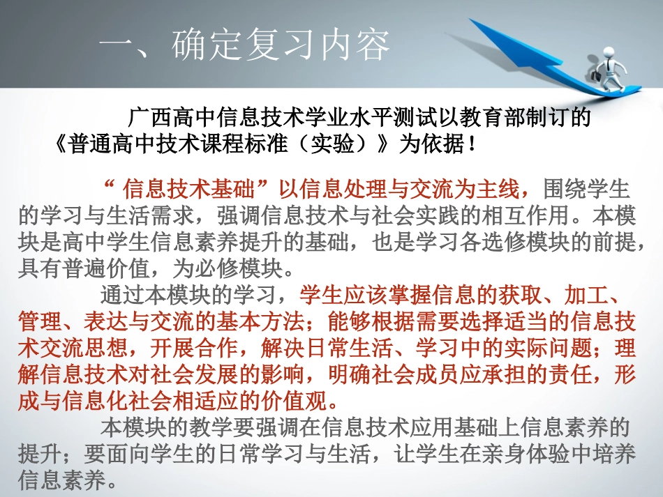 广西信息技术学业水平测试复习策略_第2页