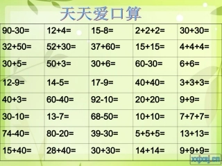 乘法的初步认识(公开课用) (2)