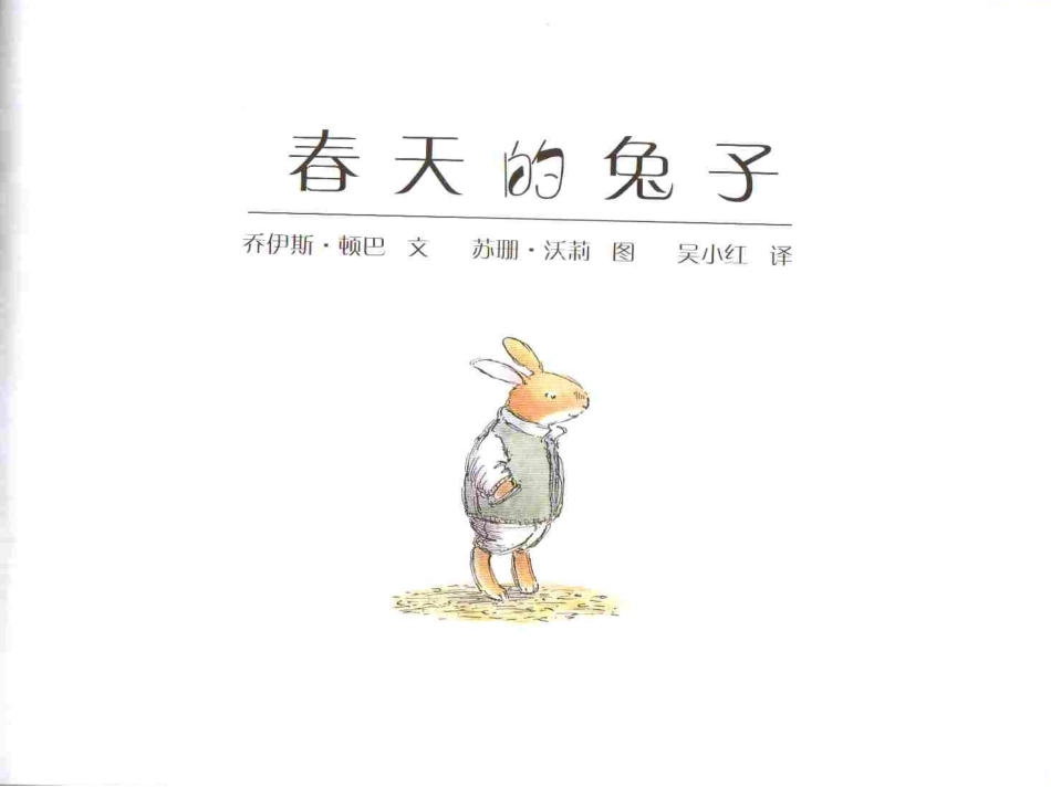 绘本故事春天的兔子_第3页