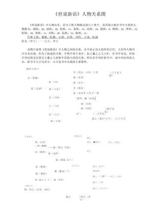 世说新语人物剖析