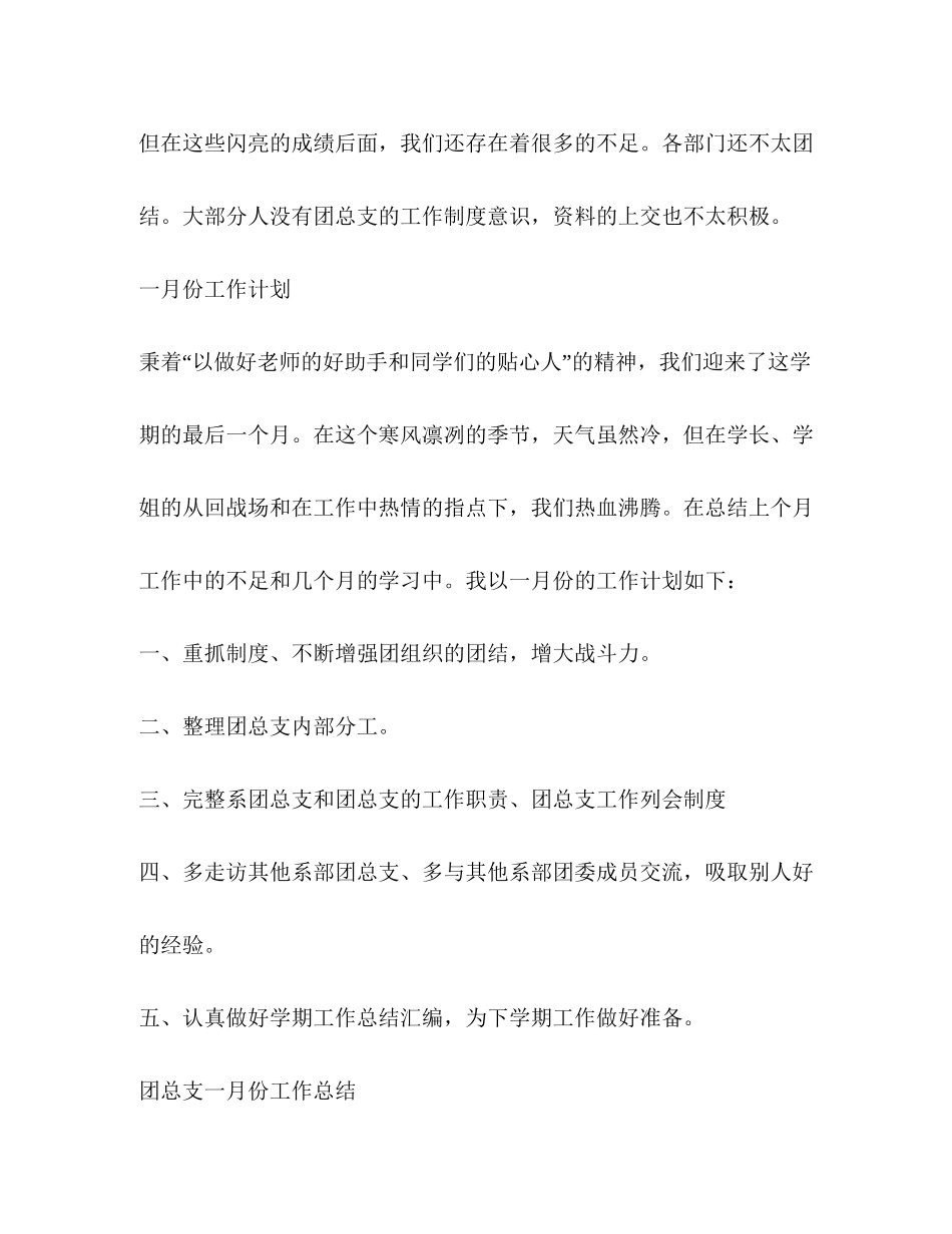 团总支十二月份工作总结及一月份工作计划_第2页