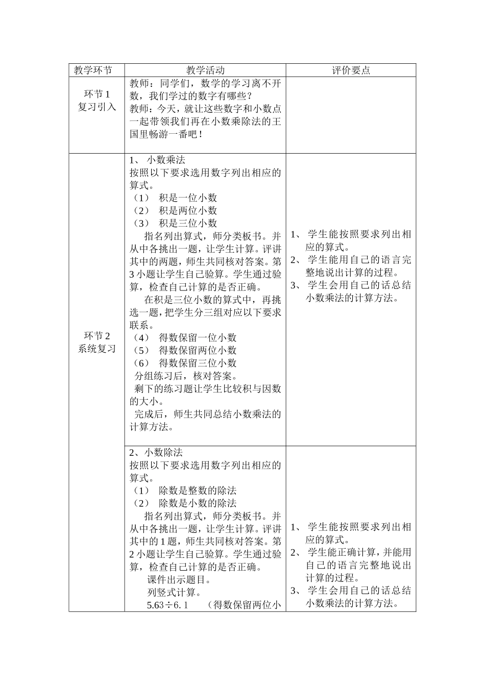 小数乘除法的总复习_第2页