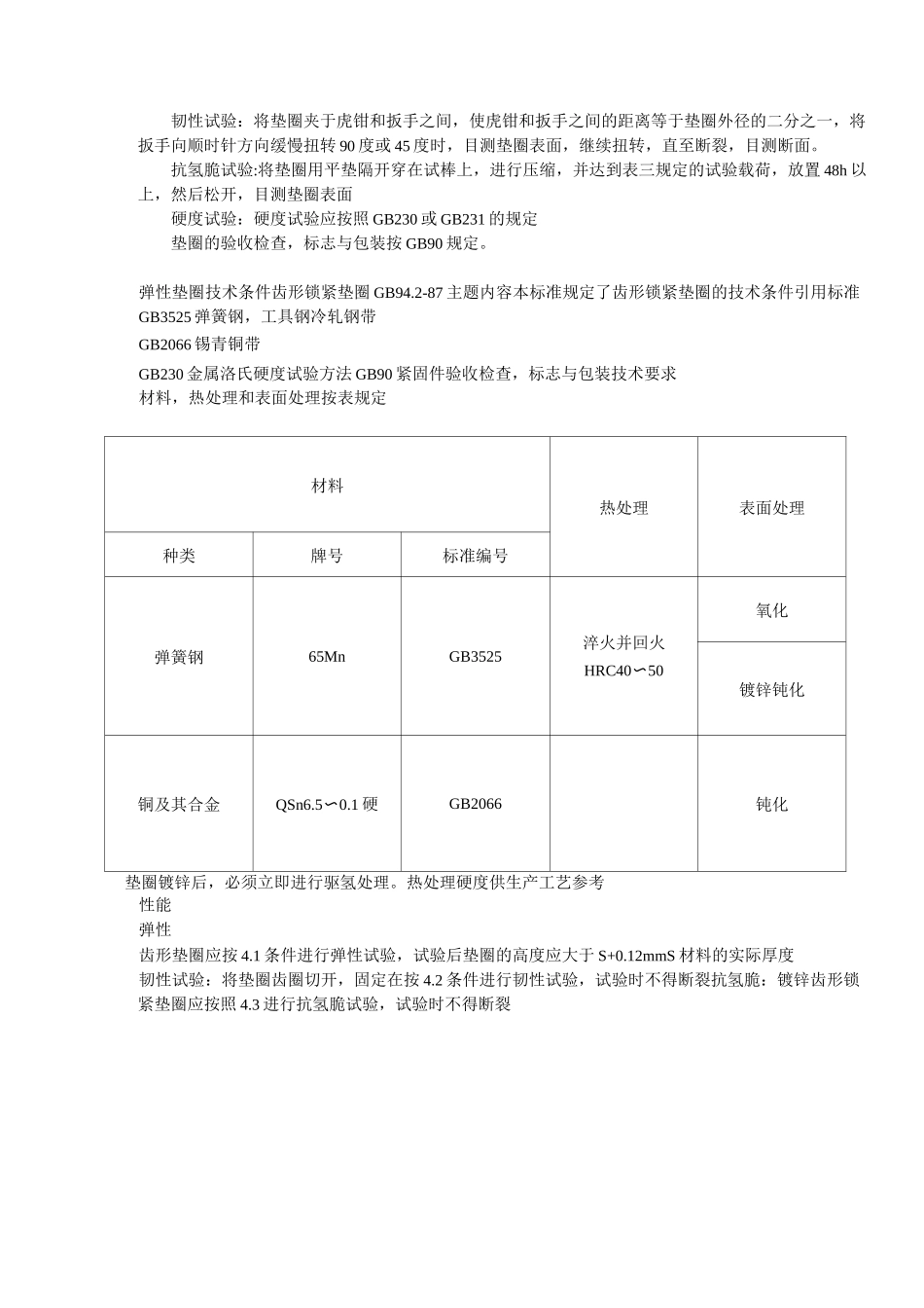 弹性垫圈技术条件--弹簧垫圈_第3页