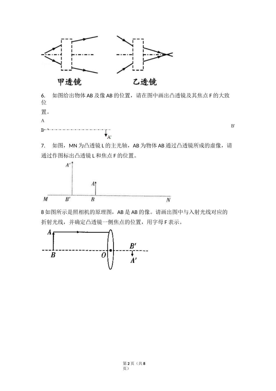 光学作图之透镜_第2页