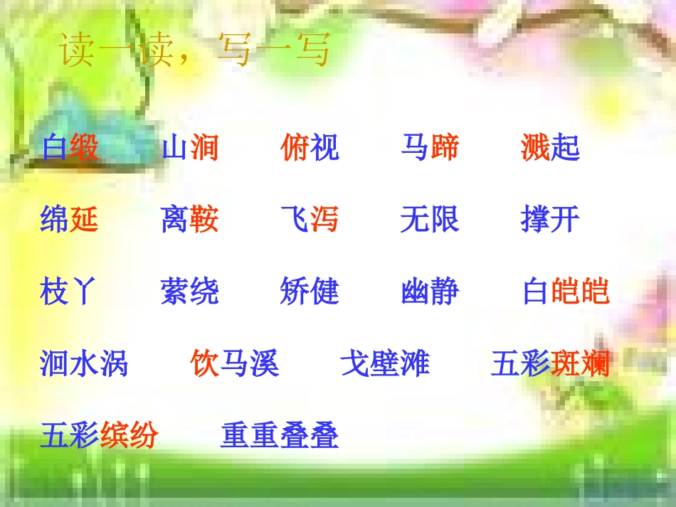 《七月的天山》课件_第2页