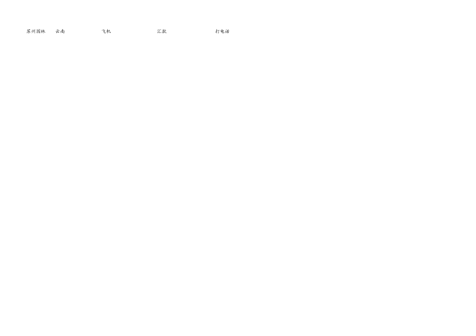 人教版四年级下册品社复习题_第2页