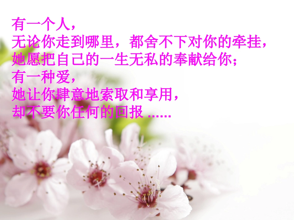 母亲节主题班会课件_第2页