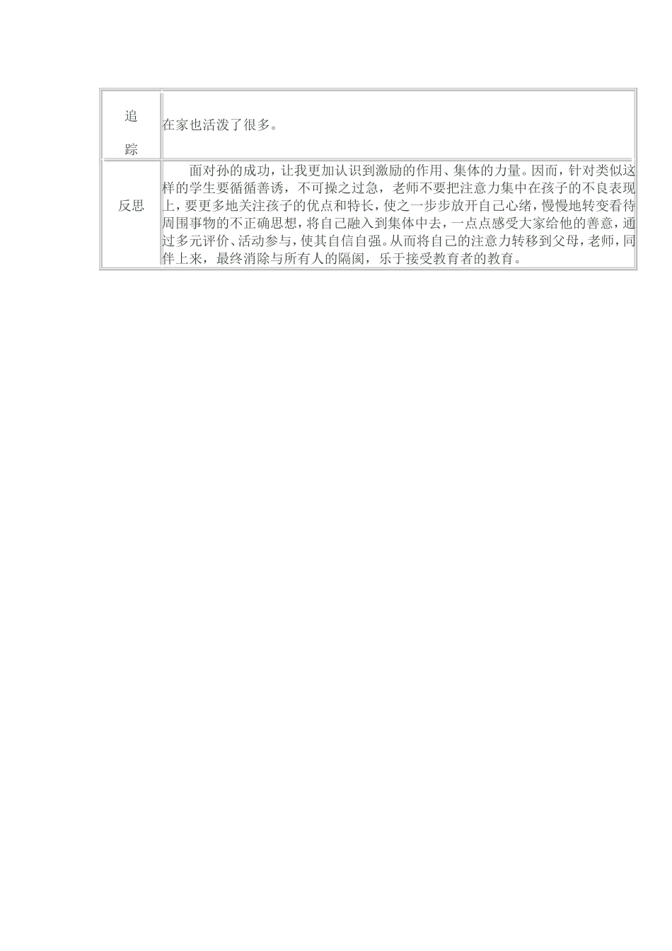 学生心理健康教育个案辅导记录表2_第2页