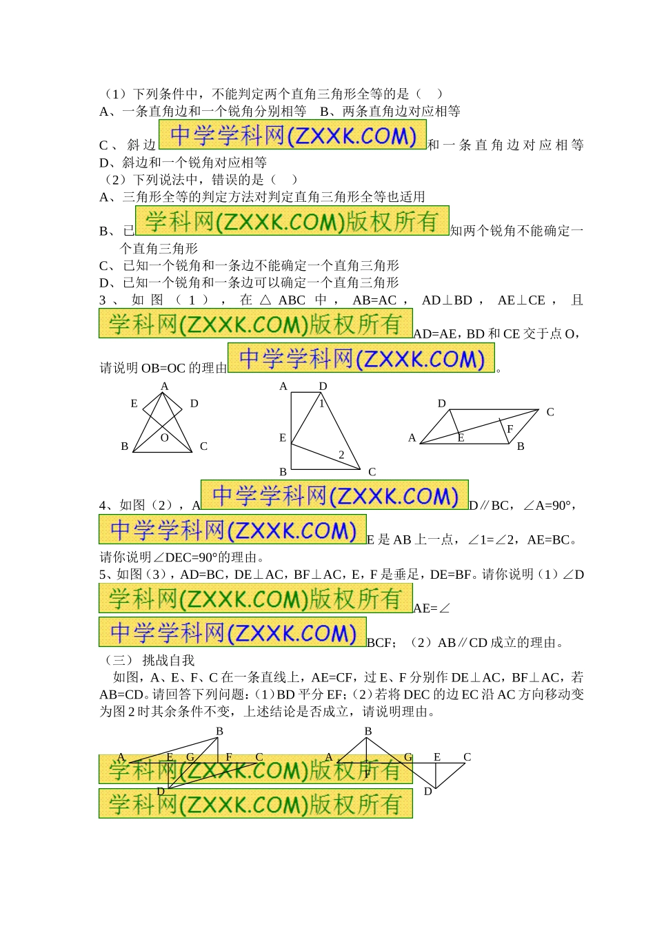 直角三角形全等的判定_第2页