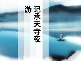 记承天寺夜游(2)