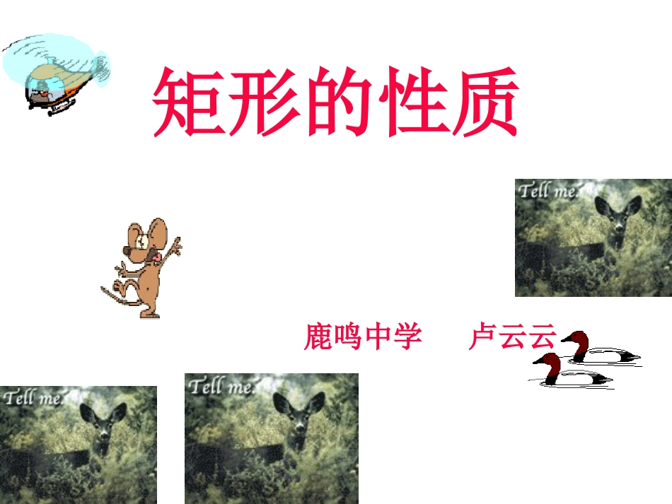 矩形的性质课件_第1页