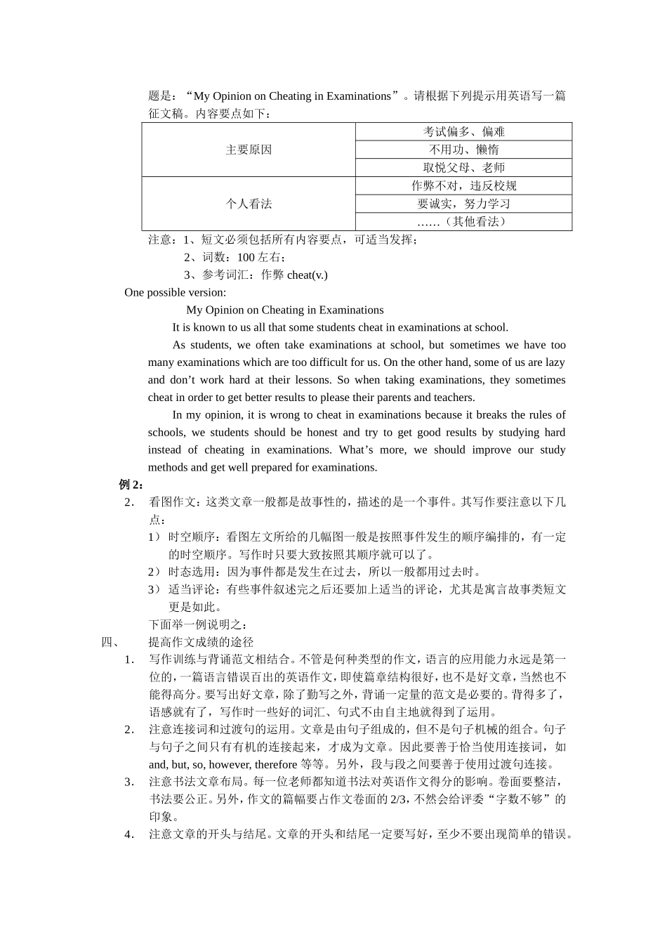 作文备考策略_第2页
