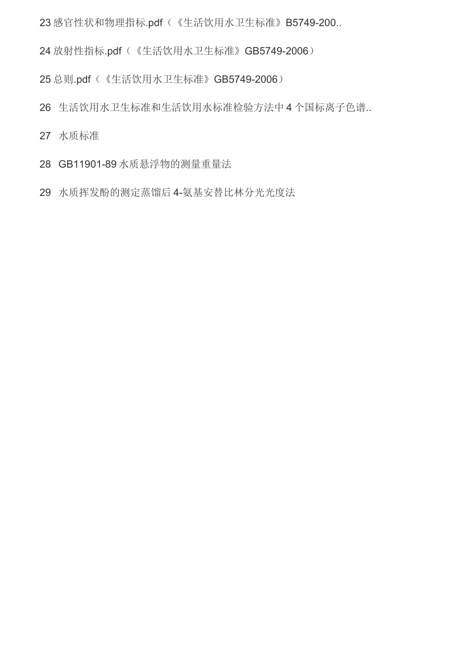 (完整版)水质监测国标汇总_第2页