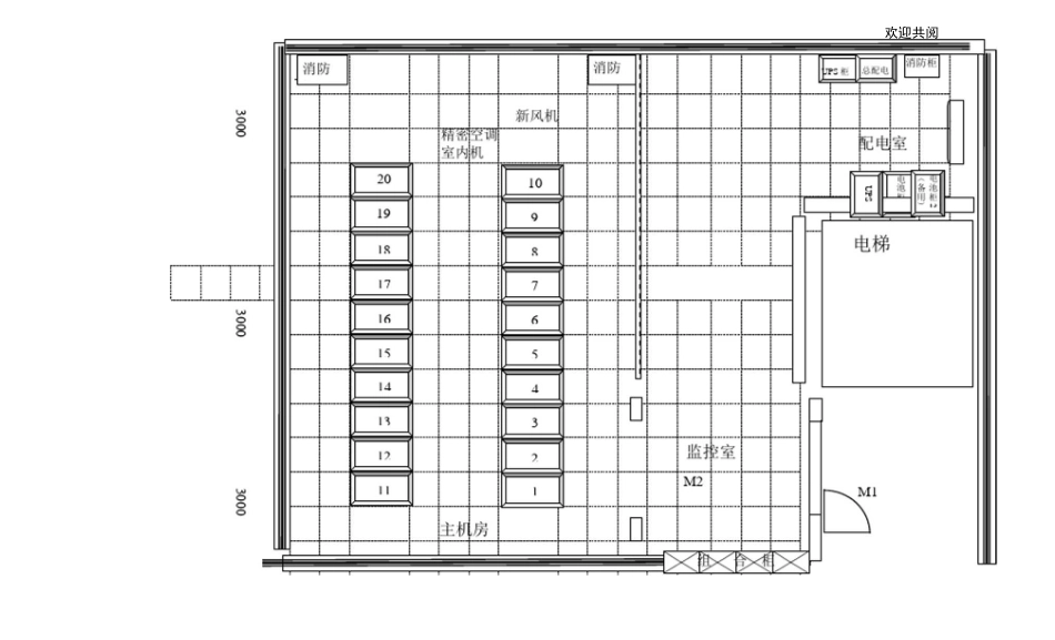 机房平面布置图_第1页