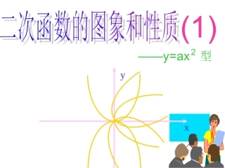 二次函数图像与性质（1）y=ax2