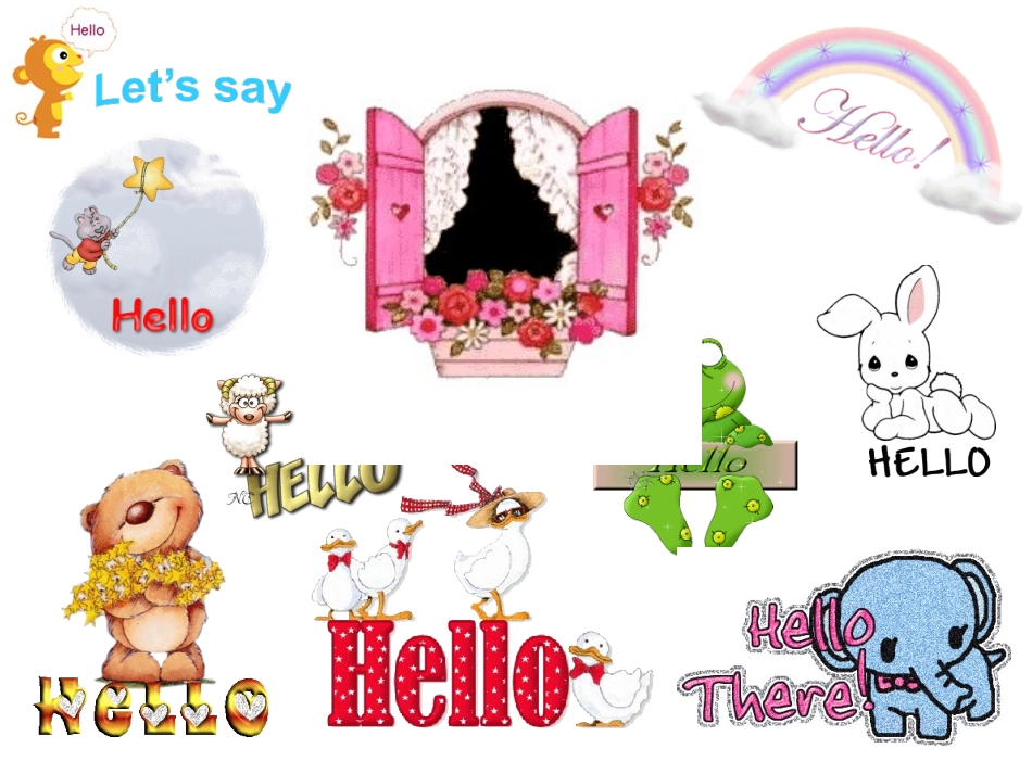 一年级英语下册unit1Lookandsee_第2页