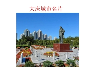 大庆城市名片