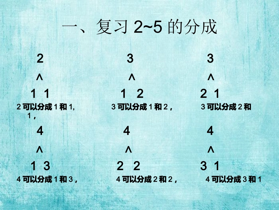 2012年新人教版一年级上册《减法》_第2页