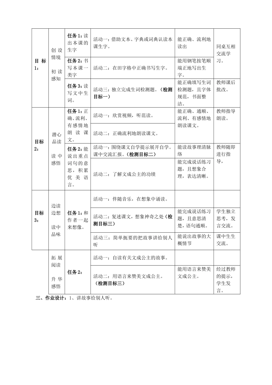 文成公主进藏表格式教学设计_第2页